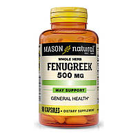 Натуральная добавка Mason Natural Fenugreek 500 mg, 90 капсул CN10934 SP