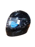 Мотошолом чорний "Musstang" M