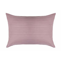 Наволочка на молнии Orchid страйп-сатин Good-Dream розовый 60х60 см