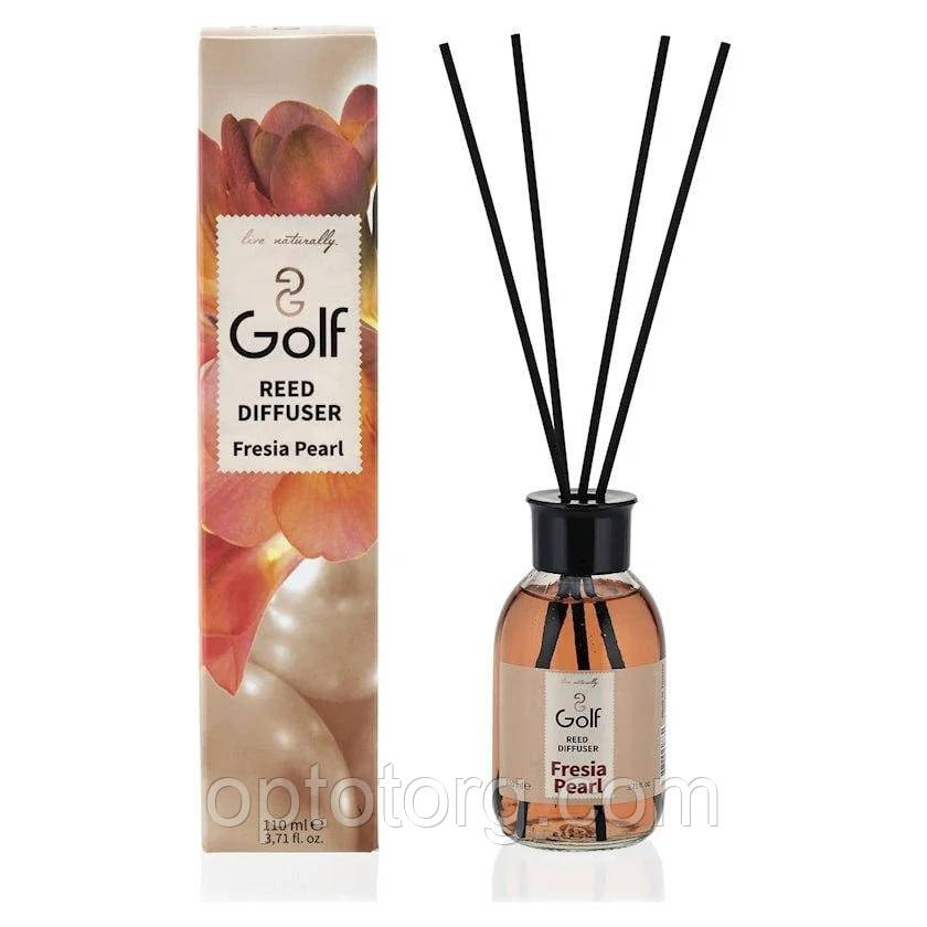 Аромадифузор із паличками  Golf 110 мл Fresia Pearl, фото 1