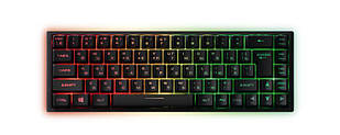 2E Gaming Клавіатура ігрова KG350 RGB 68key USB Black Ukr