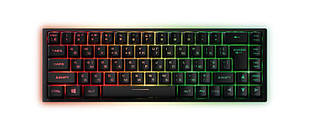 2E Gaming Клавіатура ігрова KG360 RGB 68key WL Black Ukr