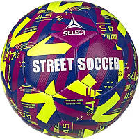 Мяч футбольный уличный STREET SOCCER v23 Select 095526-106 желтый № 4,5, Toyman