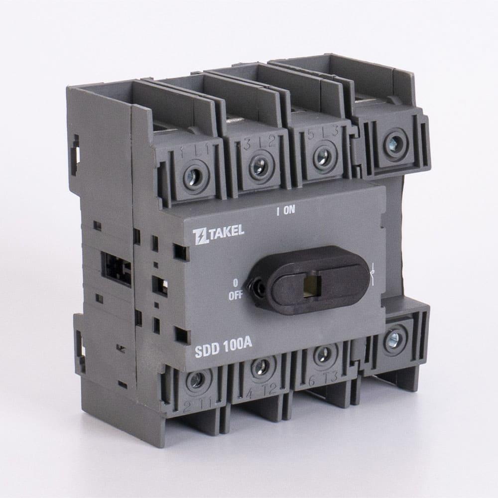 Вимикач навантаження двопозиційний SDD 4P 100A TAKEL