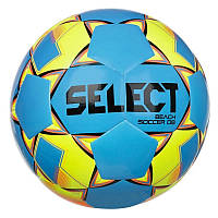 Мяч для пляжного футбола BEACH SOCCER DB v22 Select 099514-225 сине-желтый № 5, Toyman