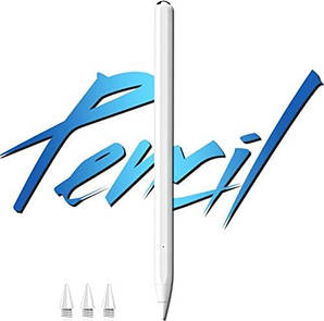 Стілус Quadence для Apple iPad з функцією відхилення долоні. Функція нахилу, сумісний з iPad 6, 7, 8, 9, 10