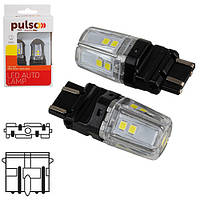 Лампа PULSO/габаритна/LED 3157/W2.5x16q/12SMD-2835/2контакту/9-36v/550/100lm/WHITE (LP-66315W)