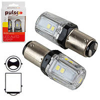 Лампа PULSO/габаритна/LED 1157/BAY15d/12SMD-2835/9-36v/550/100lm (LP-66157W)