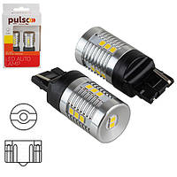 Лампа PULSO/габаритна/LED 7440/W3x16d/14SMD-2835/1контакт/9-18v/1050lm/WHITE (LP-66440)