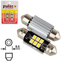 Лампа PULSO/софитная/LED C5W /36мм/CANBUS/9SMD-2835/12v/2,9W/315lm White (LP-36C5W)