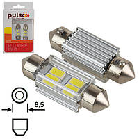 Лампа PULSO/софітні/LED SV8.5/T11x36mm/4 SMD-5730/9-18v/130Lm (LP-62036)