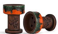 Чаша для кальяна Gusto Bowls Rook - Green Orange
