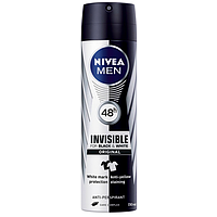 Дезодорант-антиперспірант Nivea Men invisible Black & White, 150 мл
