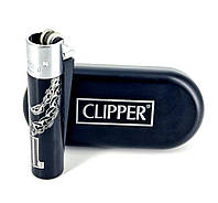 Зажигалка Clipper металл