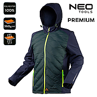 Куртка рабочая мужская Softshell с утеплителем PREMIUM NEO 81-559-XXXL