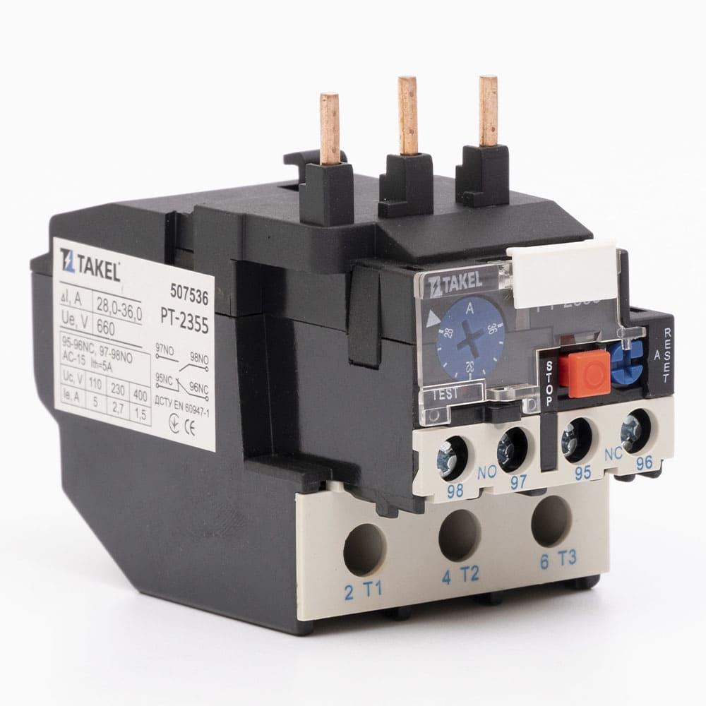 Реле теплове РТ-2355 діап. 28-36А