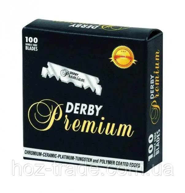 Леза Derby Premium Platinum (100 шт.)