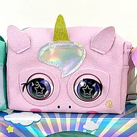 Сумочка FG230815A закриває-відкриває очі , застібка-блискавка , довга ручка , 5 видів , музична , на батарейках 3ААА, в коробці 22, фото 3