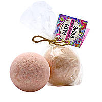 БОМБОЧКА ДЛЯ ВАНН BATH BOMB СУНИЧНИЙ КРЕМ, 110г