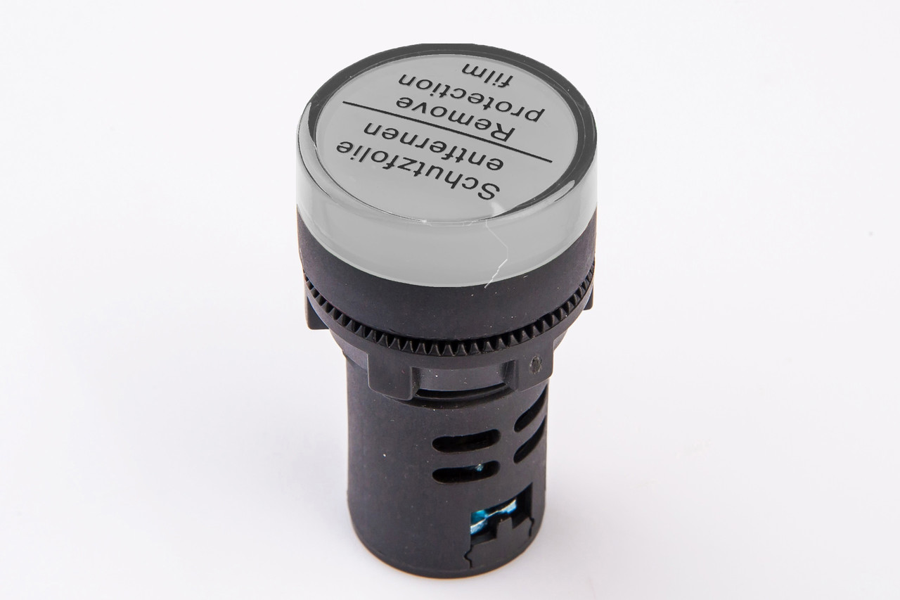 Світлодіодний індикатор AD22-22DS 110v АC/DC, білий TAKEL