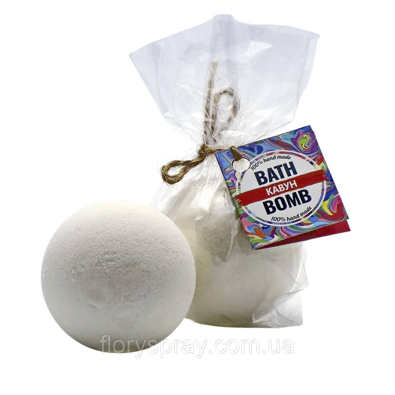 БОМБОЧКА ДЛЯ ВАНН BATH BOMB КАВУН, 110г