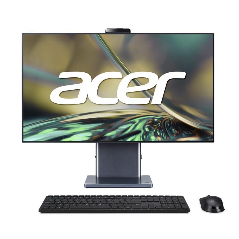 Acer Персональний комп'ютер моноблок Aspire S27-1755 27" QHD, Intel i5-1240P, 16GB, F512GB, UMA, WiFi, кл+м,