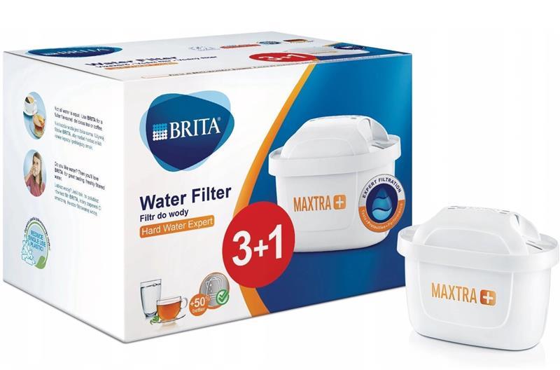 Brita Комплект картриджів MAXTRА+ Limescale для жорсткої води, промо 3+1