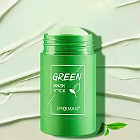 Глиняна маска-стик для глибокого очищення з екстрактом зеленого чаю Green Stick Mask, Маска для звуження пор л