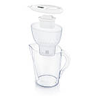 Фільтр-глечик Brita Marella Memo MX 2.4 л (1.4 л очищеної води), білий, фото 2