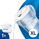 Фільтр-глечик Brita Marella XL Memo MX 3.5 л (2.0 л очищеної води), білий, фото 2