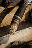 Ніж ручної роботи для полювання та риболовлі «Кельтський ведмідь #8» 95х18/58 HRC., фото 8