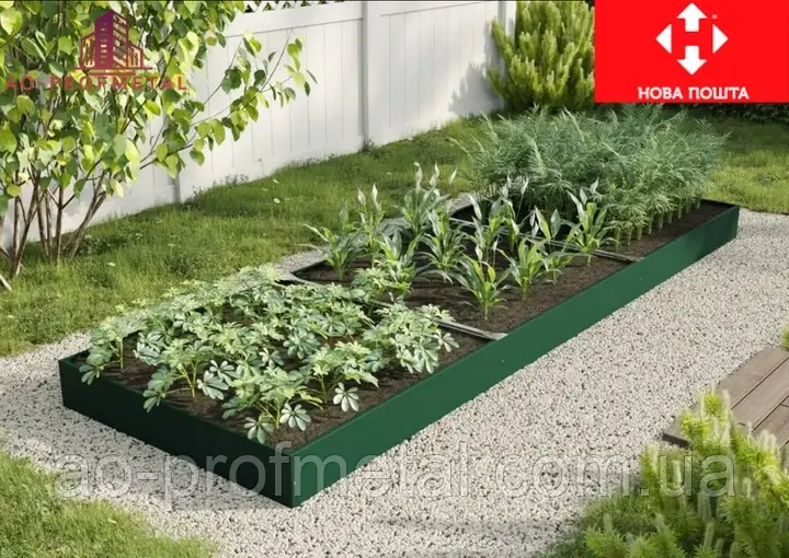 Грядки розбірні, грядки високі оцинковані., фото 1