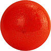 Блискучий м'яч для художньої гімнастики діаметр 19 см. Колір червоний із блискітками для дівчаток юніорів, фото 4