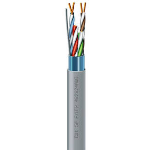 Cat. 5e F/UTP 4х2х24 AWG (7091000) бухта 305 м. Кабель звита пара ЗЗЦМ (FTP мідь внут)