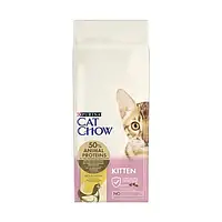 Purina Cat Chow Kitten Сухий корм для кошенят з куркою 15кг