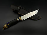 Ніж ручної роботи для полювання та риболовлі «Кельтський орел #1» 95х18/58 HRC., фото 4