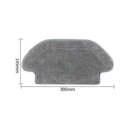 Ганчірка ( серветка / мікрофібра ) для робота-пилососа Xiaomi Robot Vacuum S10 ( B106GL ) Mop 2S ( XMSTJQR2S ), фото 3