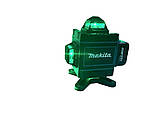 Лазерний рівень 4D MAKITA SKR200Z Green (зелений промінь) 16 ліній, фото 3