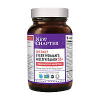 Витамины и минералы New Chapter Every Woman's One Daily 55+ Multivitamin, 48 таблеток EXP