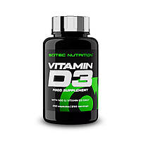 Витамины и минералы Scitec Vitamin D3, 250 капсул EXP