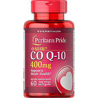 Натуральная добавка Puritan's Pride CO Q10 400 mg, 60 капсул DS