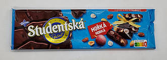 Чорний шоколад "Studentska" з родзинками та арахісом 260 грам Чехія