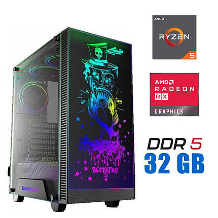 Новий ПК MT/ Ryzen 5 7500F/ 32 GB RAM/ 1000 GB SSD/ Radeon RX 7800 XT 16GB/ 700W, фото 1