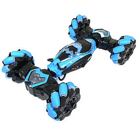 Машинка всюдихід Stunt Car 666-809BA з пультом і керуванням від руки Blue (3_04562)