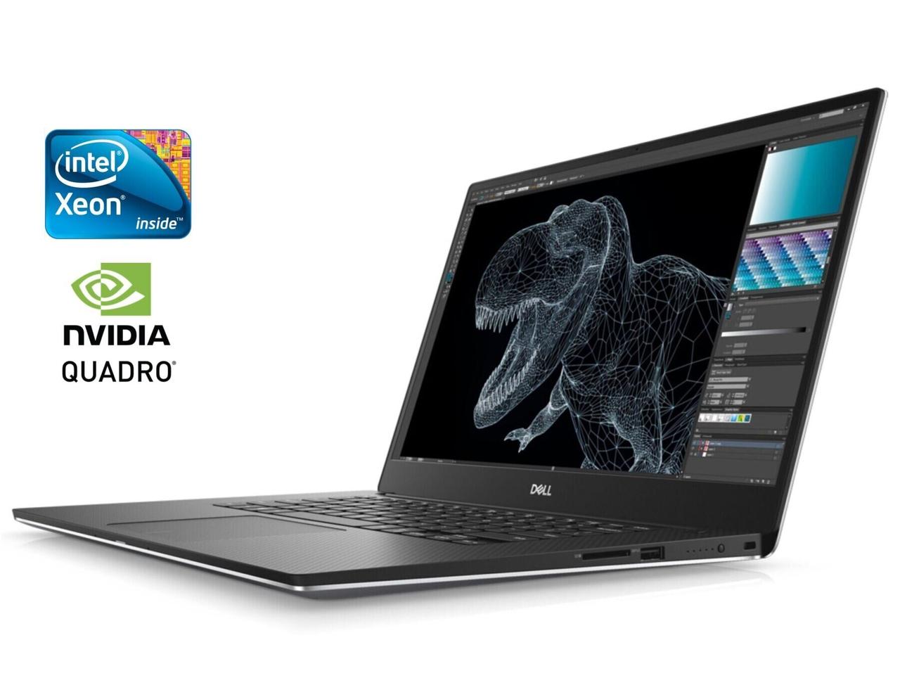 Ноутбук Б-клас Dell Precision 5540/ 15.6" 3840x2160 Touch/ Xeon E-2276M/ 16GB RAM/ 512GB SSD/ Quadro T1000 4GB