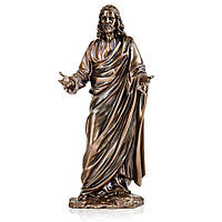 Статуэтка настольная церковная Veronese Иисус 11х14х30 см 73870 с бронзовым напылением GoodStore