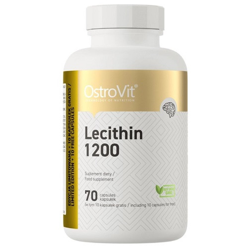 Амінокислота OstroVit Lecithin 1200 (70 капсул.)