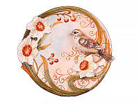 Декоративная тарелка Птичка в нарцисах 20 см 59-406 GoodStore
