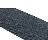 1 м. чорна брудозахисна доріжка на гумовій основі, фото 4