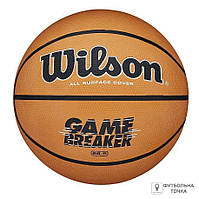 Мяч для баскетбола Wilson GAMBREAKER BSKT OR WTB0050XB07 (WTB0050XB07). Баскетбольные мячи.